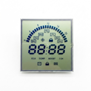 Micro écran OLED personnalisé Panneau LCD FSTN transparent monochrome à 2 chiffres et 7 segments pour appareils ménagers intelligents - Product Image 1