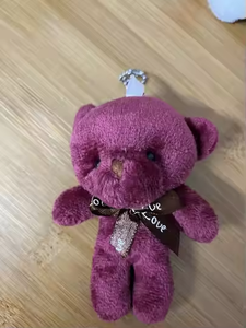 Mini Oso de Peluche de Dibujos Animados, Llavero, Colgante Decorativo para Bolsa, Coche, Mochila - Product Image 5