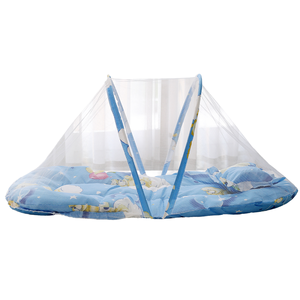 <span class=keywords><strong>Lit</strong></span> de repos pliable pour bébé, <span class=keywords><strong>lit</strong></span> de couchage d'extérieur, 100% polyester, moustiquaire toutes saisons - Product Image 1