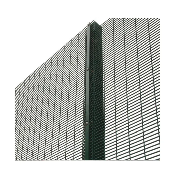 heavy gauge small hole welded wire mesh fence for Anti climb security fence 358 fence