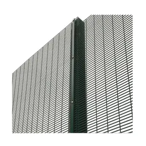 用于防攀爬安全围栏358围栏的重型小孔焊接丝网围栏