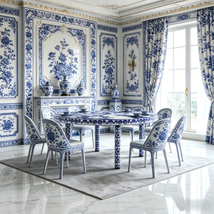 <span class=keywords><strong>Table</strong></span> à manger ronde de style italien, <span class=keywords><strong>table</strong></span> à manger en bois massif haut de gamme, <span class=keywords><strong>table</strong></span> à manger artistique créative de designer - Product Image 2