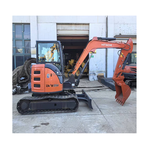 Excavadora Usada Hitachi55 Usr Zx55usr-5a de Alta Calidad en Buenas Condiciones, Miniexcavadora Hitachi Zx50u Zx55 Zx60 Zx75 en Venta - Product Image 1