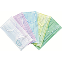 Masque facial de sécurité jetable Masque anti-poussière à trois couches