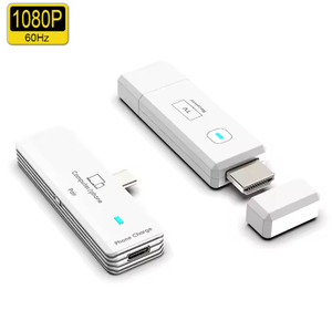 2025 plus récent Portable Mini 5G type-c pour HDMI sans fil émetteur récepteur Dongle adaptateur <span class=keywords><strong>en</strong></span> plastique Durable <span class=keywords><strong>Audio</strong></span> vidéo - Product Image 1