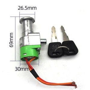 กุญแจล็อคจักรยานไฟฟ้า HOSH 48V 35A DC สวิตช์แฮนด์จับ อะลูมิเนียมทนทาน อะไหล่จักรยานไฟฟ้าและสกู๊ตเตอร์ - Product Image 4