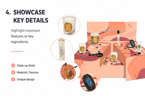 Caja de Calendario de Adviento de Lujo Personalizada de Dos Niveles, 24 Días, Rosa Coral, Vacía, OEM, Embalaje para Velas y Fragancias, Proveedor Mayorista - Product Image 5