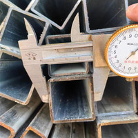 Tubo Cuadrado y Rectangular de Acero al Carbono Estructural S355J2H ASTM A500, Sección Hueca ERW, Corte a Medida, para Exportación