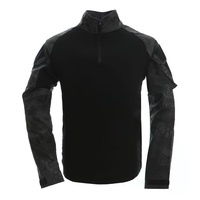 Combinaison tactique camouflage respirante en python noir FROG, formelle et économique