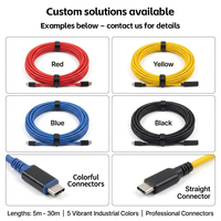 Cable Robótico Repetidor USB Activo de Alta Flexibilidad de 10 Metros, Cables de Transmisión de Datos de Alta Velocidad y Baja Latencia de 10 Gbps para Dispositivos Electrónicos