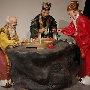 Statua Mitologica Orientale a Grandezza Naturale in Fibra di Vetro, Intagliata a Mano, Altamente Realistica, Personalizzabile, Consegna Rapida - Product Image 6