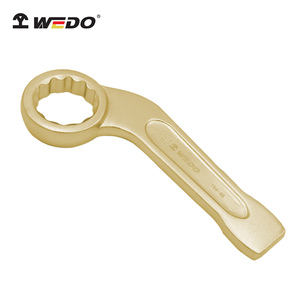 Clé à fourche coudée en bronze cuivre-beryllium anti-étincelle avec certificat WEDO <span class=keywords><strong>BAM</strong></span>/GS - Product Image 1