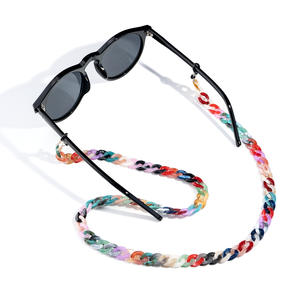 Chaînes de <span class=keywords><strong>lunettes</strong></span> de soleil en acrylique mat tendance pour femmes et hommes, cordons de <span class=keywords><strong>lunettes</strong></span> de lecture, porte-<span class=keywords><strong>lunettes</strong></span>, sangle de cou, lanière - Product Image 6
