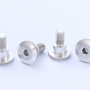 สกรูหัวหกเหลี่ยมแบบแบน เกรด 10.9 ชุบสังกะสี สำหรับอุปกรณ์ออกกำลังกาย - Product Image 2