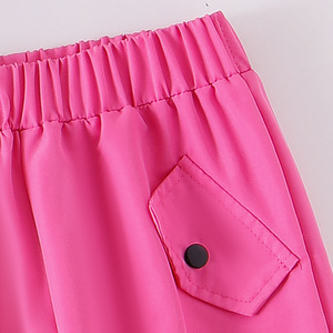 <span class=keywords><strong>Felpa</strong></span> nera con fiocco rosa per <span class=keywords><strong>bambina</strong></span> + <span class=keywords><strong>pantaloni</strong></span> rosa, set carino da 2 pezzi - Product Image 5