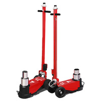 Cric hydraulique pneumatique pliable en acier DINGLIBO 80 tonnes électroplaqué AJ80 certifié CE ISO, temps de levage 3s-5s, fonctionnement à -60°C-50°C