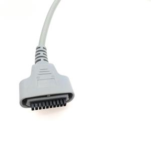 Compatible Edan SE-1515 DX12 Holter ECG Cable <b>10</b> Lead <b>12</b>-channel TPU Leadwires 75CM RoHS Certified - Product Image 4
