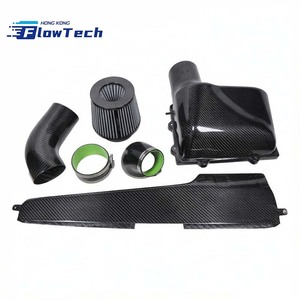 Sistema de Admisión de Aire Frío 100% Fibra de Carbono Seca con Filtro Cónico para VW Golf MK7 R GTI Audi S3 8V EA888 2.0T – Entrada de 4 Pulgadas de Alto Flujo - Product Image 4