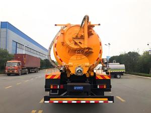 รถดูดขยะแบบถังสุญญากาศสำหรับเทศบาล SINOTRUK HOWMAN M3 6 ล้อ พร้อมห้องเก็บของแบบกำหนดเอง ระบบ PTO ปั๊มคู่ สำหรับส่งออก - Product Image 6