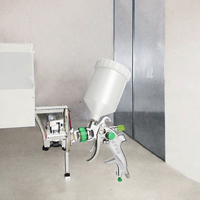 Pistolet de pulvérisation HVLP à alimentation par gravité ZT-2008, vente en gros d'usine, machine de pulvérisation de peinture automobile de haute qualité