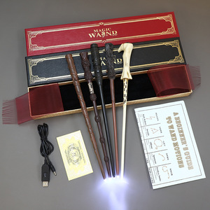 Varita Mágica LED con Diseño Creativo, Nuevos Estilos, Regalo <span class=keywords><strong>de</strong></span> Halloween para Cosplay <span class=keywords><strong>de</strong></span> Mago, Colección <span class=keywords><strong>de</strong></span> Recuerdos para Fanáticos <span class=keywords><strong>de</strong></span> Películas - Product Image 1