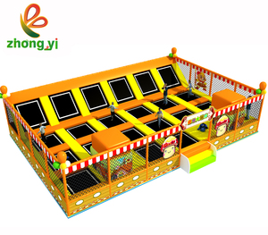 Trampolín interior para centro comercial para niños y adolescentes, trampolín Bungee para Parque, gimnasio y cama de salto - Product Image 4