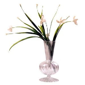 <span class=keywords><strong>Vaso</strong></span> di vetro nordico all'ingrosso in stile <span class=keywords><strong>vaso</strong></span> di boccioli di fiori <span class=keywords><strong>per</strong></span> la decorazione domestica <span class=keywords><strong>vaso</strong></span> da tavolo in vetro trasparente a coste - Product Image 6