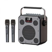 Karaoké transfrontalier modèle X7 pour système 5.1, 2030W haute puissance, portable, extérieur, 2 microphones, batterie lithium intégrée