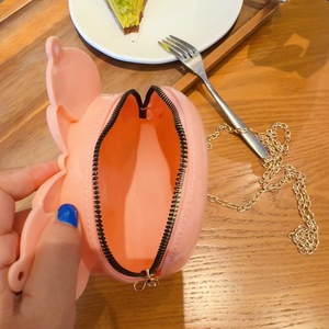 D5655 2026 New Cute Kids PVC Jelly <strong>Purse</strong> Coin <strong>Purse</strong> Donut-Shaped Mini Cartoon Shoulder Bag - Product Image 6