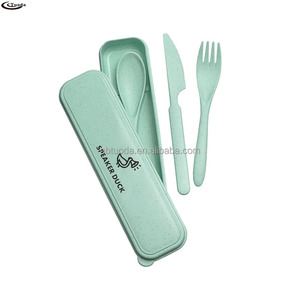 Promotional Custom Printed Reusable Cutlery Sets Perfect for Corporate Events, Trade Shows,Environmental Awareness Campaigns