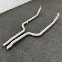 Tuyau de descente AMG Benz pour Mercedes C63 W204 2011 V8 AMG 2015-6.2 Tuyau de descente en acier inoxydable Accessoires de voiture