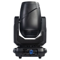 Projecteur LED à tête mobile 200W Super Lumineux 7 ° -20 °   Projecteur Stroboscopique Motorisé à Zoom 3 Prismes Rotatifs DMX pour Fêtes et DJ