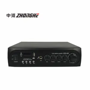 Öffentliche Adresse System 100V Digitale Mini Equalizer Professionelle Mischer PA Verstärker