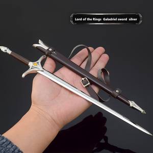 Épée de Galadriel en alliage de zinc, <span class=keywords><strong>réplique</strong></span> de bureau à collectionner, accessoire de cosplay périphérique de film, 30cm - Product Image 3