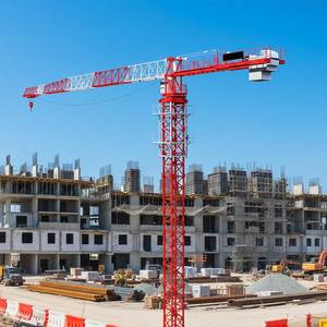 Grúa <span class=keywords><strong>Torre</strong></span> QTZ 125 <span class=keywords><strong>para</strong></span> Construcción de Alta Carga y Momento de Carga Elevado - Product Image 5