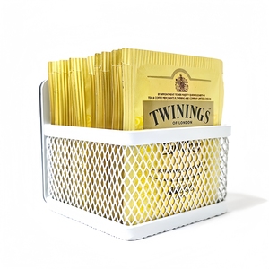 Ensemble de paniers magnétiques pour sachets de thé - Organisateur en fer sans perçage en 6 pièces pour porte de réfrigérateur, bureau et rangement de sachets de thé - Design minimaliste - Product Image 2