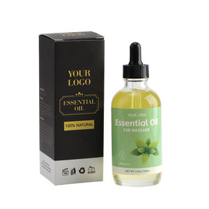 Aceite de Masaje Aromaterapéutico Natural de 120 ml, Difusor de Aceites Esenciales para SPA, Infusionado con Rosa, Lavanda, Jazmín, Eucalipto y Limón - Product Image 1