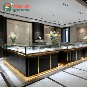 Muebles de Exhibición para Joyería de Alta Visibilidad, Panel de Vidrio Templado, Mostrador de Exhibición para Centro Comercial - Product Image 5