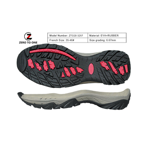 Personnalisé en gros hommes femmes en plein air randonnée chaussures de sécurité EVA semelle intermédiaire chaussures en caoutchouc Durable escalade chaussures semelles - Product Image 1