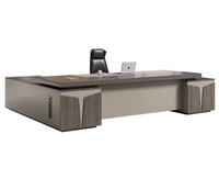 Bureau de direction électrique réglable en hauteur, pliable en L, en bois GOJO 2026 – Design moderne