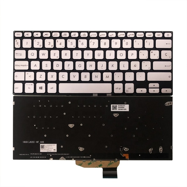 New Original Laptop Keyboard for ASUS X430 S14 K430 A430 S403 S4300F S4300U With Backlit Factory Price Spanish SP LA Layout