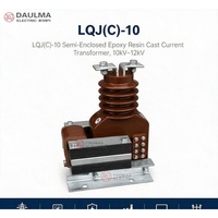 Transformateur de courant LQJ(C)-10 10kV-12kV 5A/1A 0.2/10P semi-fermé en résine époxy CT