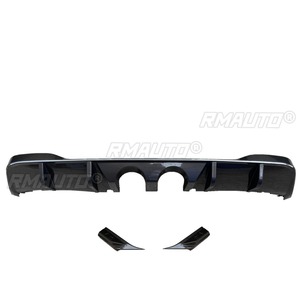 For Volkswagen Golf MK8 Rline Car Rear Bumper Lip Splitter Diffuser Body Kit Bumper Guard <b>Protector</b> <b>Cover</b> Car Accessories - Product Image 6