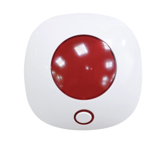 Không dây còi báo động 433MHz âm thanh ánh sáng còi báo động phát hiện tín hiệu báo động chống trộm tín hiệu cảm biến chuyển động SOS hệ thống báo động bên ngoài còi báo động - Product Image 1