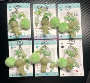 Original custom Sonny angel keychain is suitable for SMISKI Sonny Angel Blind Box mobile phone <b>chain</b> set customization clothing - Product Image 6