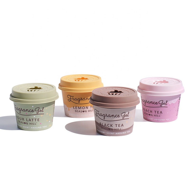 Освежитель воздуха SEASON HILL без спирта, ароматизатор для комнаты, твердый автомобильный парфюм, лимонный чай, порошок маття, персик, ароматизатор с индивидуальным логотипом и ароматом