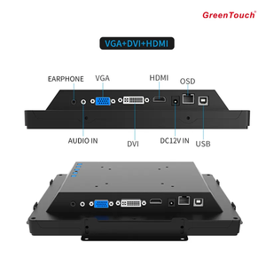 वाटरप्रूफ आईपी 65 विस्फोट-प्रूफ ई08 ओपन फ्रेम टच स्क्रीन मॉनिटर 10.4 इंच एलसीडी टच कैपेसिटिव औद्योगिक टच मॉनिटर - Product Image 2