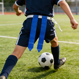 Ensemble de ceintures et drapeaux de flag <span class=keywords><strong>football</strong></span> pour enfants, jeunes et adultes, pour l'<span class=keywords><strong>entraînement</strong></span> et les activités d'équipe - Product Image 5