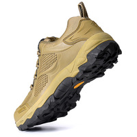 Chaussures de randonnée décontractées respirantes et imperméables pour escalade Chaussures d'extérieur pour le désert Bottes tactiques de combat pour hommes