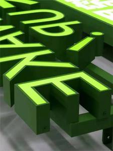 Tùy chỉnh 3D kinh doanh <span class=keywords><strong>LED</strong></span> ánh sáng chiếu sáng Acrylic Mini thư ký cho trong nhà và ngoài trời điện tử trang trí quảng cáo - Product Image 5